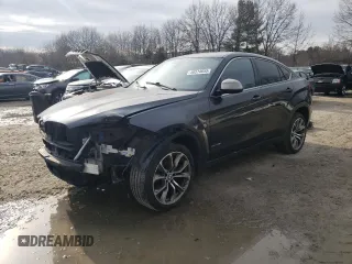2017 BMW X6 xDrive35i z VIN 5UXKU2C30H0X47557, wystawiony jako Copart lot #46514655 z przebiegiem 78 451 mil mil oraz Szkoda całkowita • Salvage title. Historia ofert i sprzedaży dostępna na DreamBid. Obrazek 1.