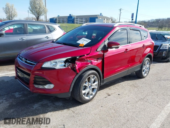 2015 Ford Escape Titanium with VIN 1FMCU9J97FUB57833, listed as a IAAI auction lot 41894505 with 176,975 mi miles. Bid and sale history available at carsss.com. Image 18.