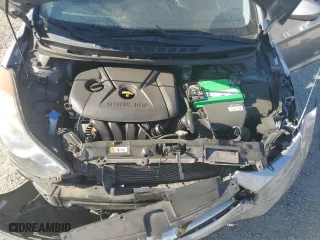 2013 Hyundai Elantra Coupe GS PZEV with VIN KMHDH6AE0DU016720, listed as a Copart auction lot 62664914 with 91,287 mi miles and Salvage Title. Bid and sale history available at carsss.com. Image 12.