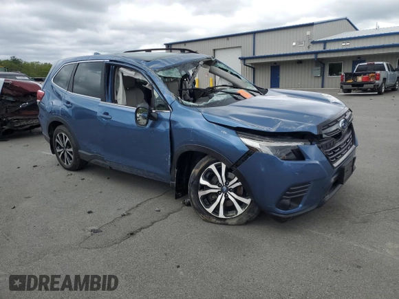 2023 Subaru Forester Limited with VIN JF2SKAPC0PH548604, listed as a Copart auction lot 57770975 with Not provided miles and Salvage title. Bid and sale history available at DreamBid. Image 4.