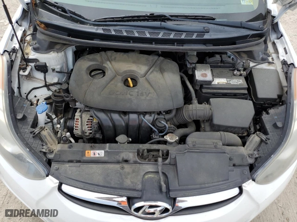 2013 Hyundai Elantra GLS with VIN 5NPDH4AE0DH262332, listed as a Copart auction lot 52781375 with 123,826 mi miles and Salvage Title. Bid and sale history available at carsss.com. Image 11.