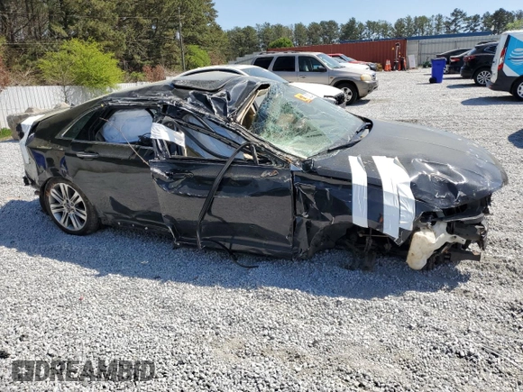 2013 Lincoln MKZ Hybrid with VIN 3LN6L2LU3DR822921, listed as a Copart auction lot 50824305 with 0 mi miles and Salvage Title. Bid and sale history available at carsss.com. Image 4.