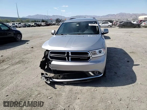 2017 Dodge Durango SXT with VIN 1C4RDHAG1HC869870, listed as a Copart auction lot 59024775 with 88,238 mi miles and Salvage title. Bid and sale history available at DreamBid. Image 14.