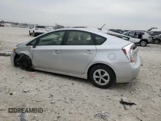 2013 Toyota Prius One with VIN JTDKN3DU4D5630332, listed as a Copart auction lot 53988125 with 124,869 mi miles and Clean Title. Bid and sale history available at DreamBid. Image 2.