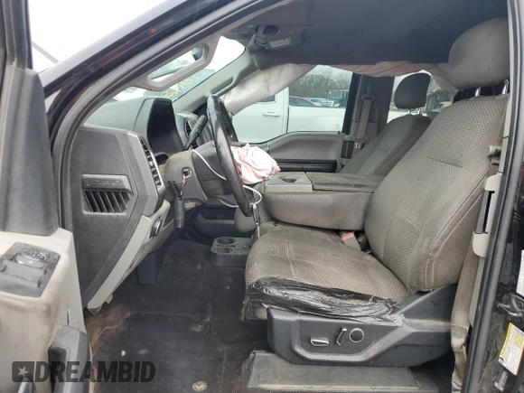 2016 Ford F-150 XL with VIN 1FTEX1CP5GFC96317, listed as a Copart auction lot 43956955 with 229,618 mi miles and Salvage Title. Bid and sale history available at carsss.com. Image 7.