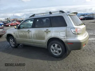 2003 Mitsubishi Outlander XLS with VIN JA4LZ41G63U073080, listed as a Copart auction lot 45912915 with 133,233 mi miles and Salvage Title. Bid and sale history available at carsss.com. Image 2.
