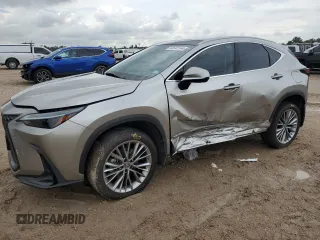 2022 Lexus NX with VIN JTJHGCEZ6N2007244, listed as a Copart auction lot 64692144 with 21,030 mi miles and Salvage Title. Bid and sale history available at carsss.com. Image 1.