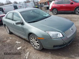 2006 Mercury Milan Premier with VIN 3MEHM08Z16R630899, listed as a IAAI auction lot 41825986 with 168,042 mi miles. Bid and sale history available at carsss.com. Image 1.