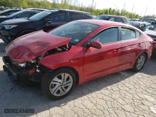 2020 Hyundai Elantra Value Edition with VIN 5NPD84LF7LH628033, listed as a Copart auction lot 49806814 with 0 mi miles and Salvage Title. Bid and sale history available at carsss.com. Image 1.