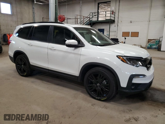 2021 Honda Pilot Special Edition z VIN 5FNYF6H21MB097338, wystawiony jako Copart lot #50345575 z przebiegiem 40 928 mil mil oraz Szkoda całkowita • Salvage title. Historia ofert i sprzedaży dostępna na DreamBid. Obrazek 4.