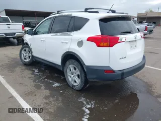 2015 Toyota RAV4 LE with VIN 2T3BFREV2FW249999, listed as a IAAI auction lot 41893415 with 112,967 mi miles. Bid and sale history available at carsss.com. Image 3.