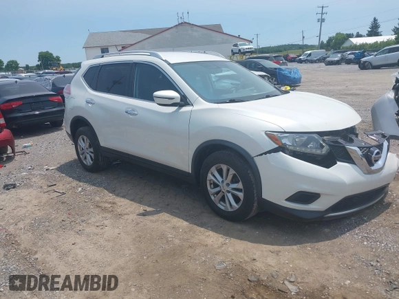 2016 Nissan Rogue SV z VIN KNMAT2MVXGP699801, wystawiony jako IAAI lot #42371588 z przebiegiem 153 084 mil mil oraz . Historia ofert i sprzedaży dostępna na DreamBid. Obrazek 1.