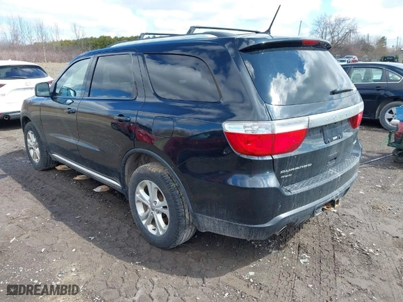 2012 Dodge Durango Crew with VIN 1C4SDJDT8CC112765, listed as a IAAI auction lot 41897695 with 104,271 mi miles. Bid and sale history available at carsss.com. Image 3.