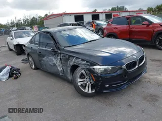 2017 BMW 3 Series 330i with VIN WBA8B9C38HK885309, listed as a IAAI auction lot 41579236 with 63,210 mi miles. Bid and sale history available at carsss.com. Image 1.