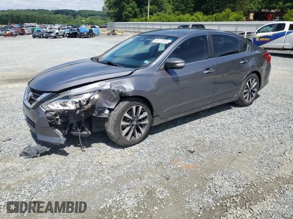 2017 Nissan Altima SL with VIN 1N4AL3AP2HC168165, listed as a Copart auction lot 59172815 with 108,691 mi miles and Salvage title. Bid and sale history available at DreamBid. Image 1.