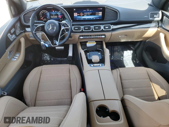 2025 Mercedes-Benz GLS 450 z VIN 4JGFF5KE7SB300992, wystawiony jako Copart lot #53324105 z przebiegiem 13 mil mil oraz Szkoda całkowita • Salvage title. Historia ofert i sprzedaży dostępna na DreamBid. Obrazek 8.