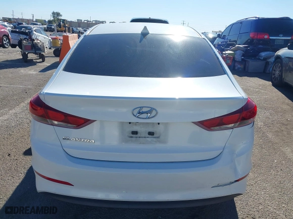 2017 Hyundai Elantra Limited with VIN 5NPD84LF2HH044016, listed as a IAAI auction lot 41319385 with 124,721 mi miles. Bid and sale history available at carsss.com. Image 15.