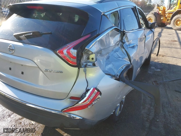 2016 Nissan Murano SL with VIN 5N1AZ2MH0GN127393, listed as a IAAI auction lot 41847066 with 138,766 mi miles. Bid and sale history available at carsss.com. Image 19.