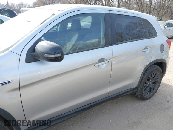 2019 Mitsubishi Outlander Sport ES 2.0 with VIN JA4AP3AU3KU025497, listed as a IAAI auction lot 41796144 with 96,704 mi miles. Bid and sale history available at carsss.com. Image 14.