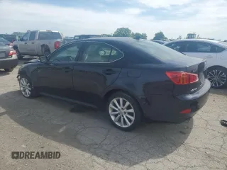 2010 Lexus IS 250 with VIN JTHCF5C21A5041066, listed as a Copart auction lot 57221695 with 256,419 mi miles and Salvage title. Bid and sale history available at DreamBid. Image 2.