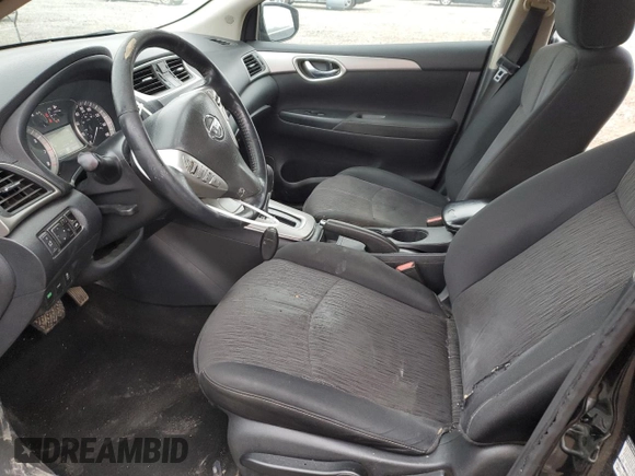 2015 Nissan Sentra SV with VIN 3N1AB7APXFL643408, listed as a Copart auction lot 47801415 with 154,392 mi miles and Salvage Title. Bid and sale history available at carsss.com. Image 7.