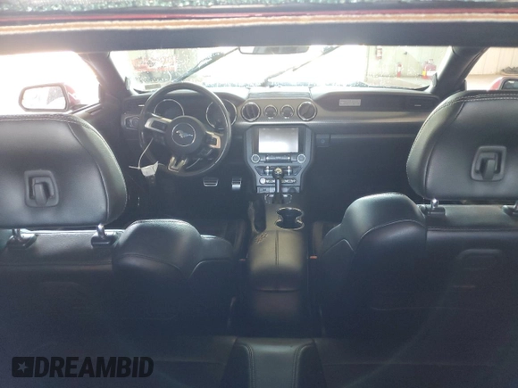 2015 Ford Mustang EcoBoost with VIN 1FA6P8TH2F5305233, listed as a Copart auction lot 54738725 with Not Provided miles and Salvage Title. Bid and sale history available at carsss.com. Image 8.