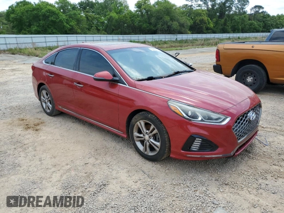 2018 Hyundai Sonata Sport with VIN 5NPE34AF5JH601951, listed as a Copart auction lot 52297875 with 93,062 mi miles and Clean Title. Bid and sale history available at carsss.com. Image 4.