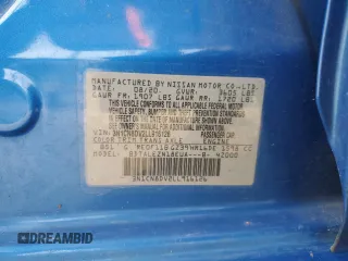 2020 Nissan Versa S z VIN 3N1CN8DV2LL916126, wystawiony jako Copart lot #56963015 z przebiegiem 68 754 mil mil oraz Szkoda całkowita • Salvage title. Historia ofert i sprzedaży dostępna na DreamBid. Obrazek 12.