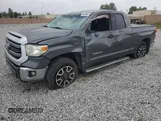 2014 Toyota Tundra SR z VIN 5TFRM5F11EX078486, wystawiony jako Copart lot #59420065 z przebiegiem 131 781 mil mil oraz Szkoda całkowita • Salvage title. Historia ofert i sprzedaży dostępna na DreamBid. Obrazek 1.