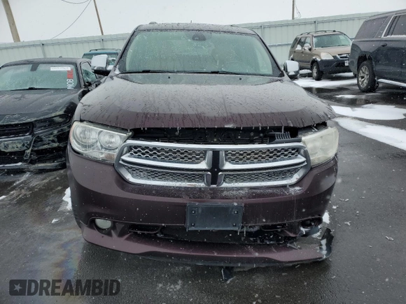 2012 Dodge Durango Citadel z VIN 1C4RDJEG8CC125970, wystawiony jako Copart lot #44002615 z przebiegiem 162 496 mil mil oraz Szkoda całkowita • Salvage title. Historia ofert i sprzedaży dostępna na DreamBid. Obrazek 5.