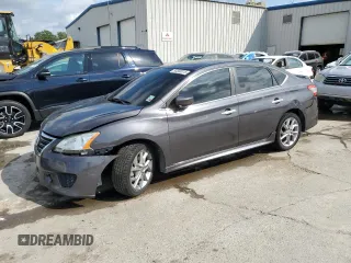 2014 Nissan Sentra S with VIN 3N1AB7AP9EL627957, listed as a Copart auction lot 54308315 with 160,152 mi miles and Salvage Title. Bid and sale history available at DreamBid. Image 1.
