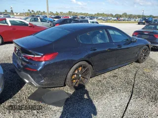 2022 BMW 8 Series 840i with VIN WBAGV2C04NCJ34178, listed as a Copart auction lot 73813324 with Not Provided miles and Salvage Title. Bid and sale history available at carsss.com. Image 3.