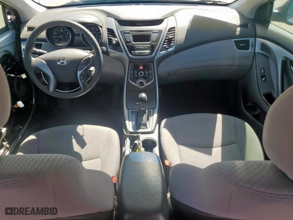 2015 Hyundai Elantra Limited with VIN 5NPDH4AE1FH650673, listed as a Copart auction lot 49244265 with 126,713 mi miles and Salvage Title. Bid and sale history available at carsss.com. Image 8.