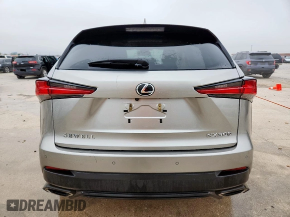 2021 Lexus NX 300 with VIN JTJGARDZ9M2243757, listed as a Copart auction lot 58339885 with 86,047 mi miles and Salvage title. Bid and sale history available at DreamBid. Image 6.