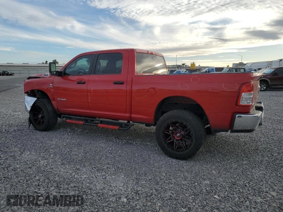 2022 Ram 2500 Big Horn with VIN 3C6UR5DL9NG340542, listed as a Copart auction lot 44823795 with 29,150 mi miles and Salvage Title. Bid and sale history available at carsss.com. Image 2.