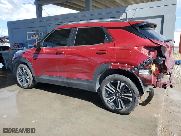 2021 Chevrolet TrailBlazer LT with VIN KL79MPS22MB087796, listed as a Copart auction lot 46404935 with 77,950 mi miles and Salvage Title. Bid and sale history available at carsss.com. Image 2.
