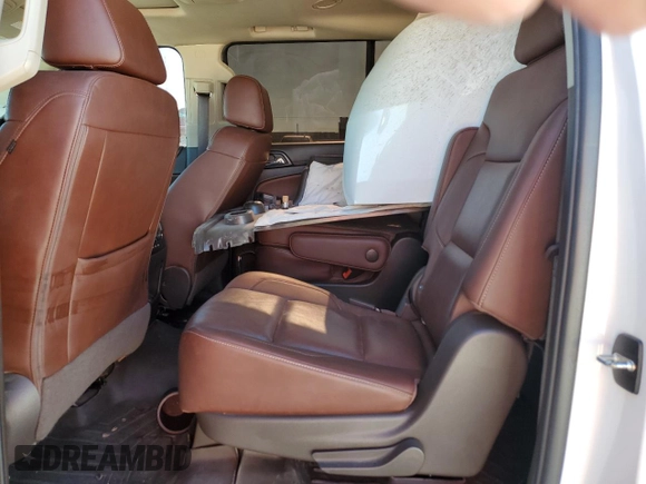 2019 Chevrolet Suburban Premier with VIN 1GNSKJKJ1KR166497, listed as a Copart auction lot 87331014 with 162,269 mi miles and Salvage Title. Bid and sale history available at DreamBid. Image 11.