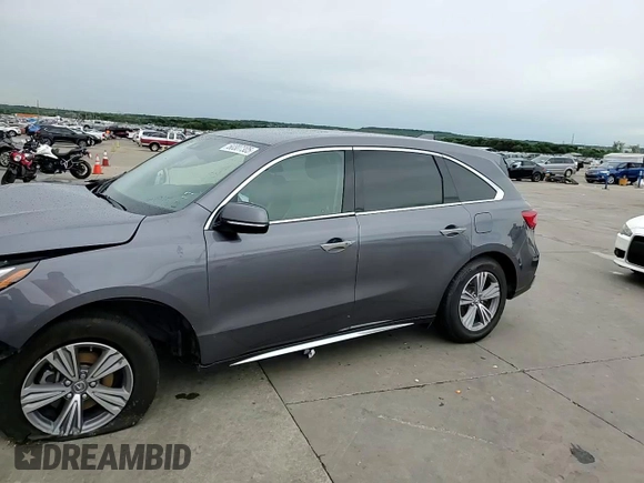 2020 Acura MDX with VIN 5J8YD3H34LL002393, listed as a Copart auction lot 60307305 with 46,559 mi miles and Salvage title. Bid and sale history available at DreamBid. Image 15.