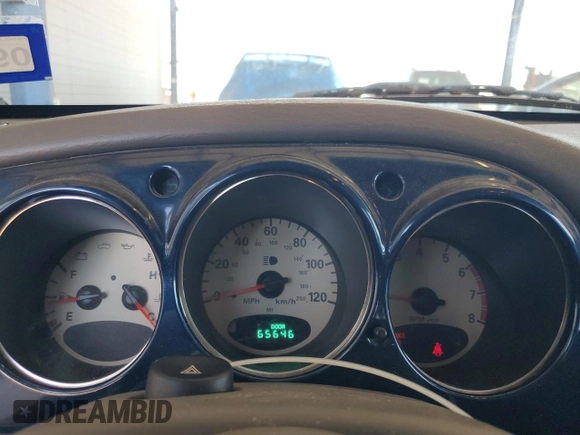 2001 Chrysler PT Cruiser with VIN 3C8FY4BB61T589728, listed as a Copart auction lot 58232895 with 65,646 mi miles and Clean title. Bid and sale history available at DreamBid. Image 9.