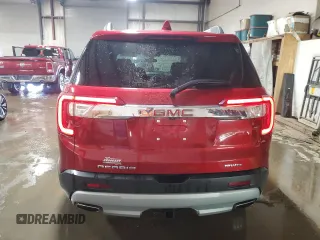 2021 GMC Acadia SLE with VIN 1GKKNRLS7MZ127362, listed as a Copart auction lot 48333485 with 58,207 mi miles and Salvage Title. Bid and sale history available at carsss.com. Image 6.