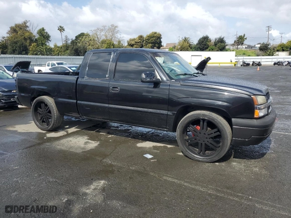2003 Chevrolet Silverado 1500 LS with VIN 2GCEC19V031238778, listed as a Copart auction lot 50943325 with 0 mi miles and Salvage Title. Bid and sale history available at carsss.com. Image 4.