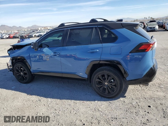 2023 Toyota RAV4 Hybrid XSE with VIN 2T3E6RFV4PW039496, listed as a Copart auction lot 39150774 with 13,533 mi miles and Salvage title. Bid and sale history available at DreamBid. Image 2.