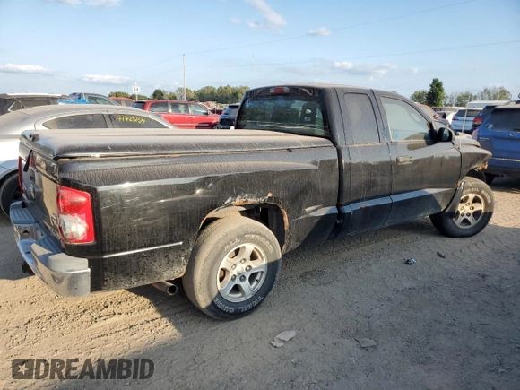 2005 Dodge Dakota SLT with VIN 1D7HW42N75S269518, listed as a Copart auction lot 71501904 with 105,673 mi miles and Clean Title. Bid and sale history available at carsss.com. Image 3.