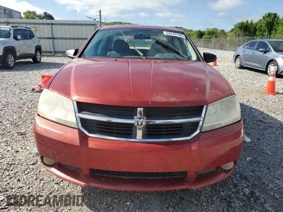 2008 Dodge Avenger SXT with VIN 1B3LC56KX8N299636, listed as a Copart auction lot 53743195 with 116,924 mi miles and Salvage Title. Bid and sale history available at DreamBid. Image 5.