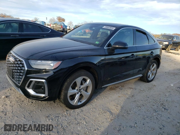 2024 Audi Q5 Sportback S line Prestige with VIN WA16AAFY7R2047970, listed as a Copart auction lot 78862604 with 13,186 mi miles and Salvage title. Bid and sale history available at DreamBid. Image 1.