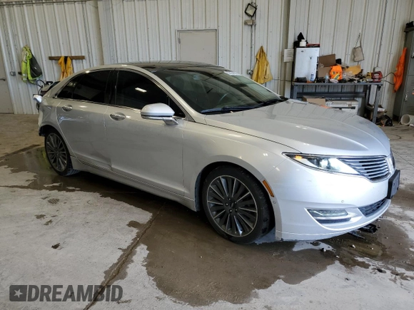 2014 Lincoln MKZ Hybrid with VIN 3LN6L2LUXER816387, listed as a Copart auction lot 57054335 with 206,313 mi miles and Non repairable. Bid and sale history available at DreamBid. Image 4.