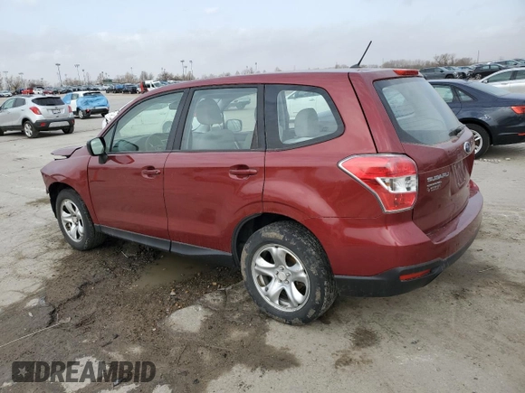 2015 Subaru Forester 2.5i with VIN JF2SJAAC5FG803988, listed as a Copart auction lot 49495075 with 154,119 mi miles and Salvage Title. Bid and sale history available at carsss.com. Image 2.