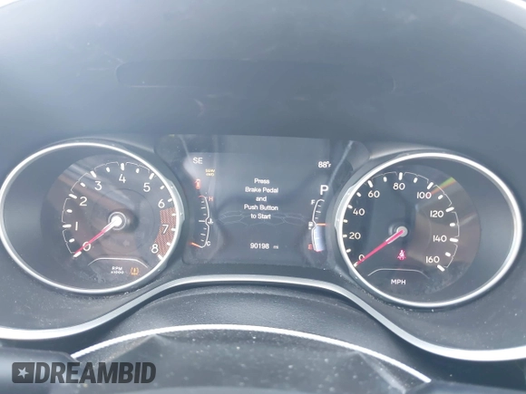 2019 Jeep Compass High Altitude with VIN 3C4NJDCB0KT811407, listed as a IAAI auction lot 42322906 with 90,198 mi miles and . Bid and sale history available at DreamBid. Image 7.