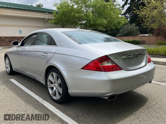 2008 Mercedes-Benz CLS-Class 5.5L with VIN WDDDJ72X78A134372, listed as a Copart auction lot 54928045 with 57,031 mi miles and Clean Title. Bid and sale history available at carsss.com. Image 3.