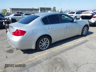 2007 Infiniti G35 Journey with VIN JNKBV61E67M727099, listed as a IAAI auction lot 42563868 with 144,938 mi miles and . Bid and sale history available at DreamBid. Image 4.